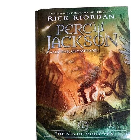 Percy Jackson Complete Series Set 1-5 Paperback Books Rick Riordan Lot of 5 - Picture 6 of 8